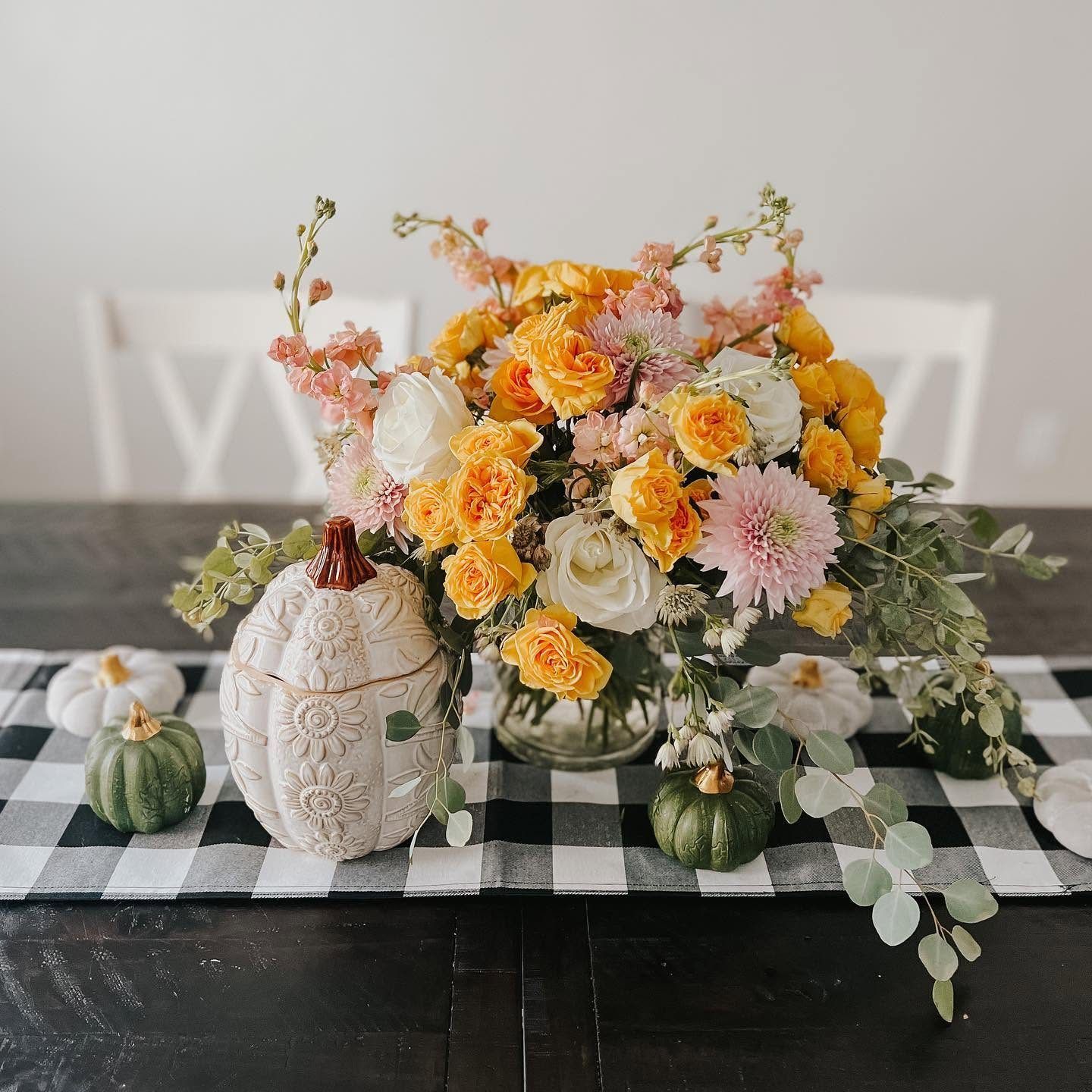 Harvest tablescape